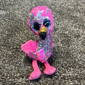 Flip Sequin Flamingo Stuffed Animal